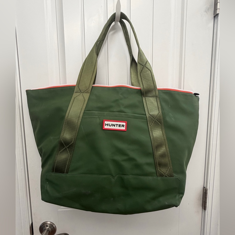 Hunter Olive Green Duffel Bag
